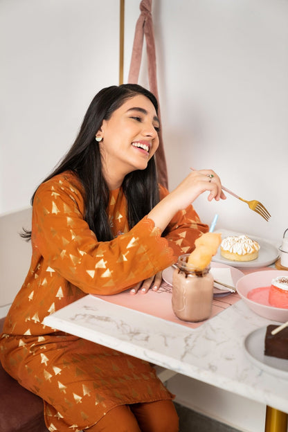 Alkaram - 2 Pc Embroidered Jacquard Suit