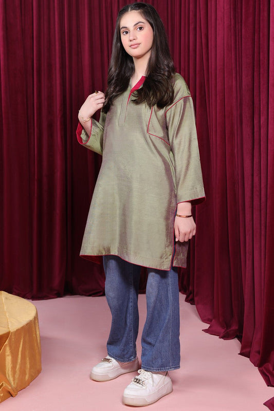 Dyed Chambray Shirt