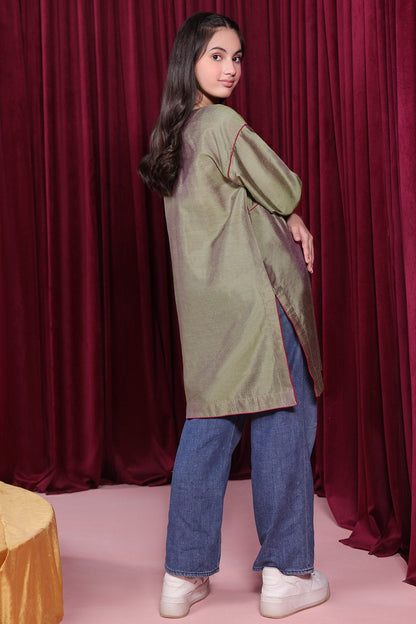 Dyed Chambray Shirt