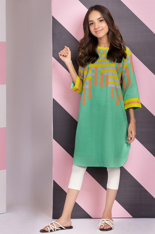 Printed Khaddar Kurti