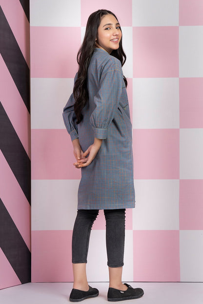 Alkaram - Embroidered Yarn Dyed Kurti