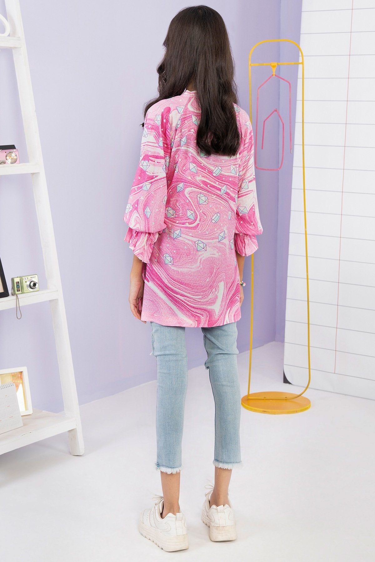 Printed Cotail Viscose Kurti