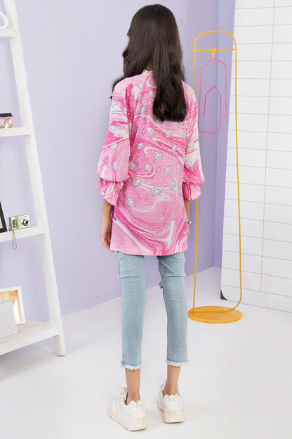 Printed Cotail Viscose Kurti