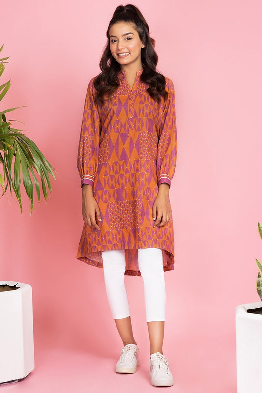 Printed Khaddar Kurti