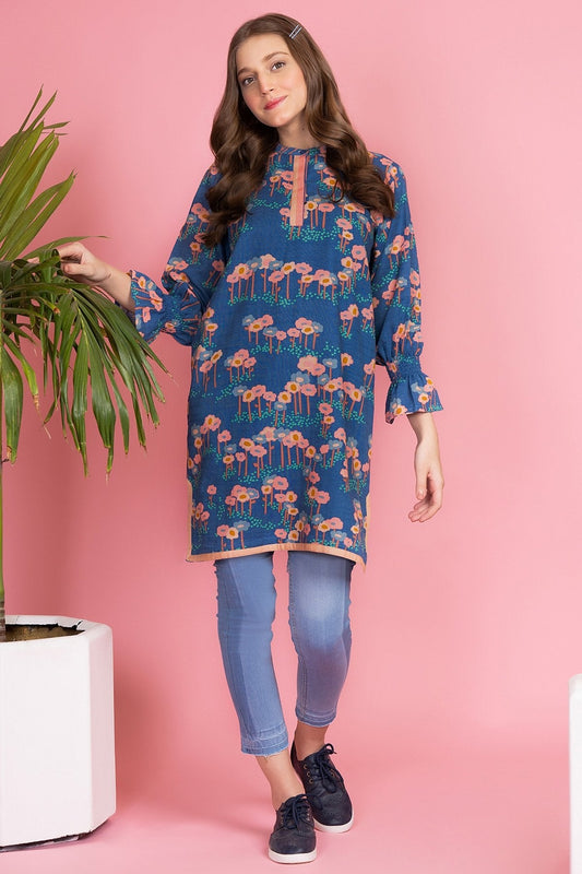 Printed Khaddar Kurti