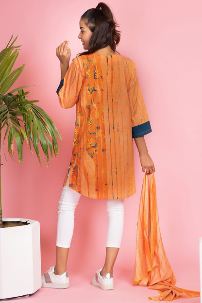 Alkaram - 2 Pc Printed Khaddar Suit