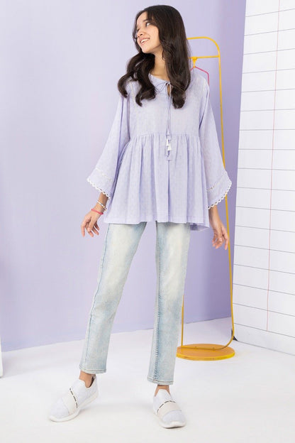 Alkaram - Dyed Jacquard Kurti