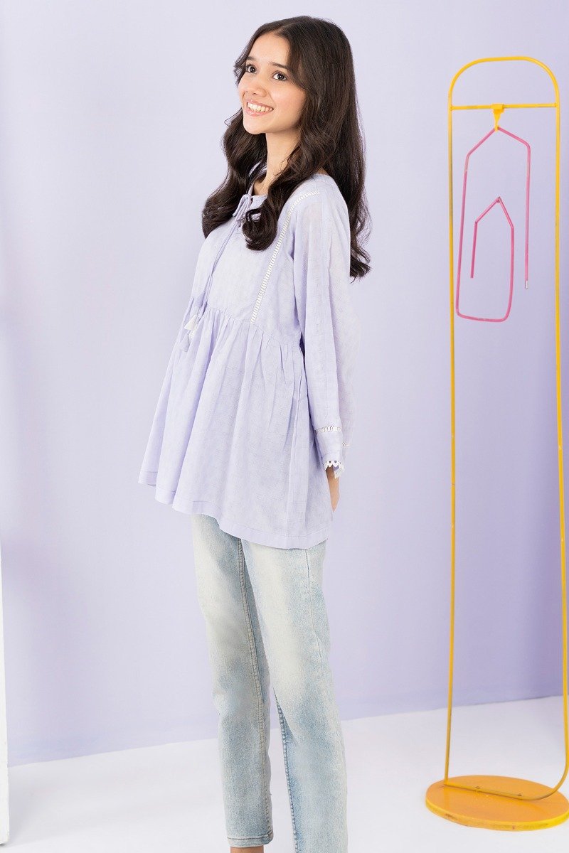 Alkaram - Dyed Jacquard Kurti