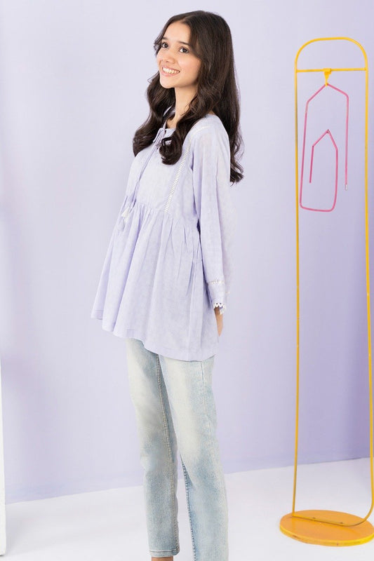 Alkaram - Dyed Jacquard Kurti