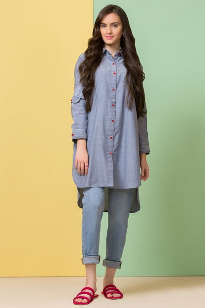 Printed Yarn Dyed MAK Kurti