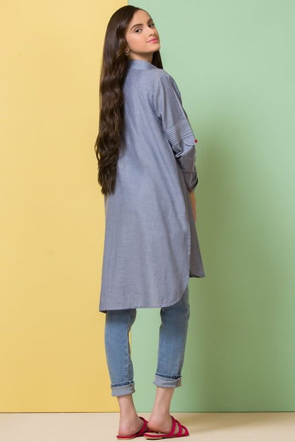 Printed Yarn Dyed MAK Kurti
