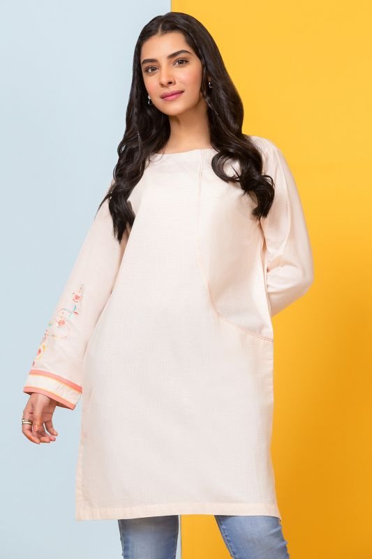 Printed Yarn Dyed MAK Kurti
