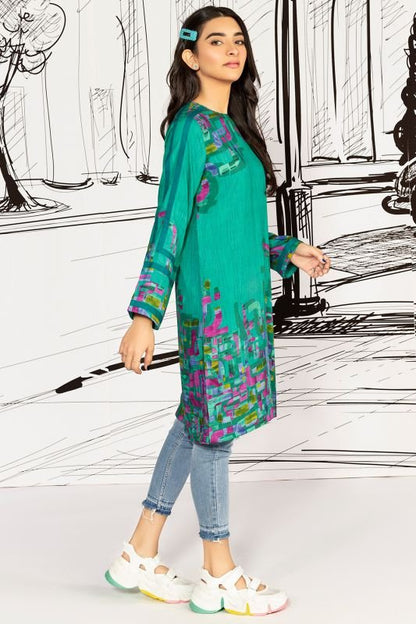 Printed Cotail Viscose MAK Pret Kurti