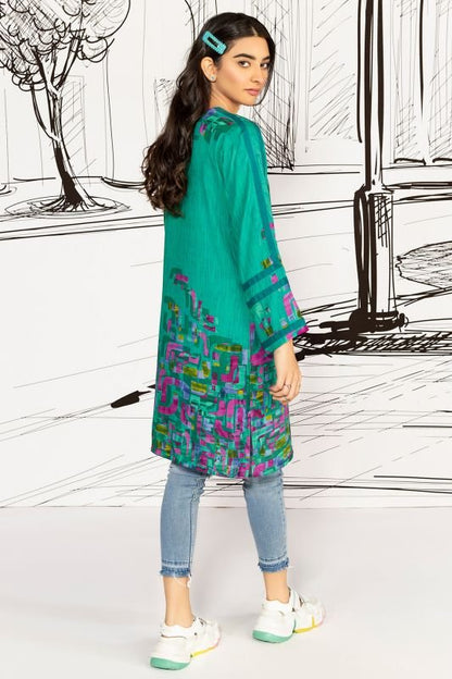 Printed Cotail Viscose MAK Pret Kurti