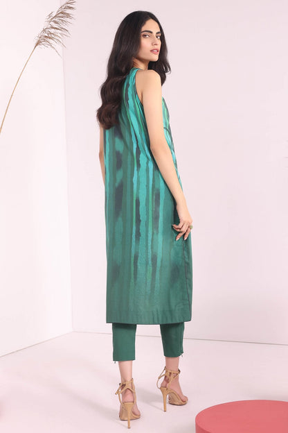 Alkaram - 2 Pc Embroidered Cambric Suit With Dyed Cambric Trouser