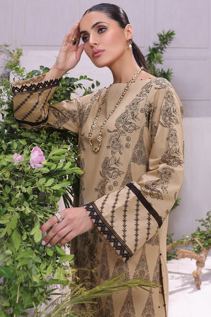 1 Pc Printed Cambric Shirt
