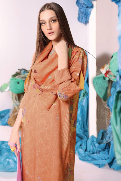 2 Pc Printed Viscose Outfit