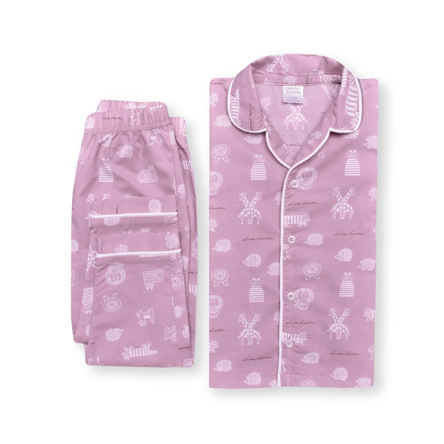 Cuddle & Cradle - Kids Sleepsuit (Animals)