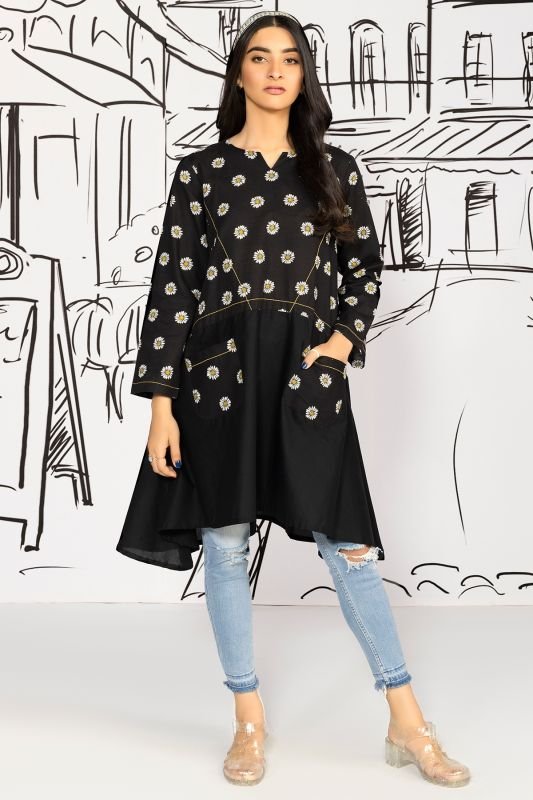 Khaddar Printed Kurti