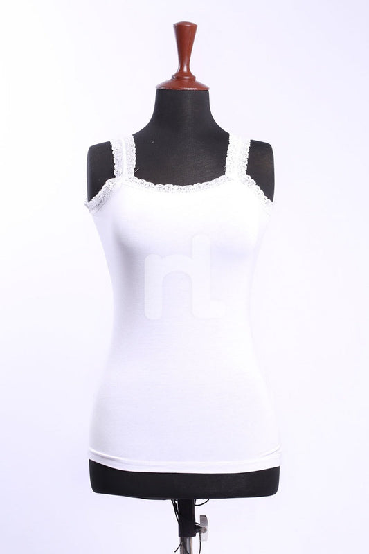 Nishat Linen - Off White Camisole-428830107-S-22