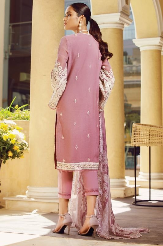 3 Pc Cotton Net Formal Suit-XS