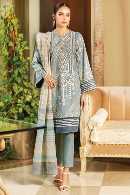 3 Pc Dobby Formal Suit