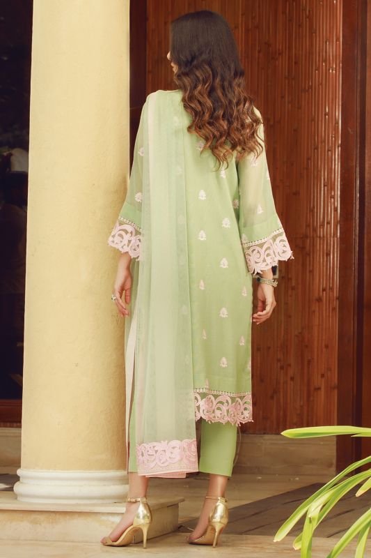 3 Pc Cotton Net Suit