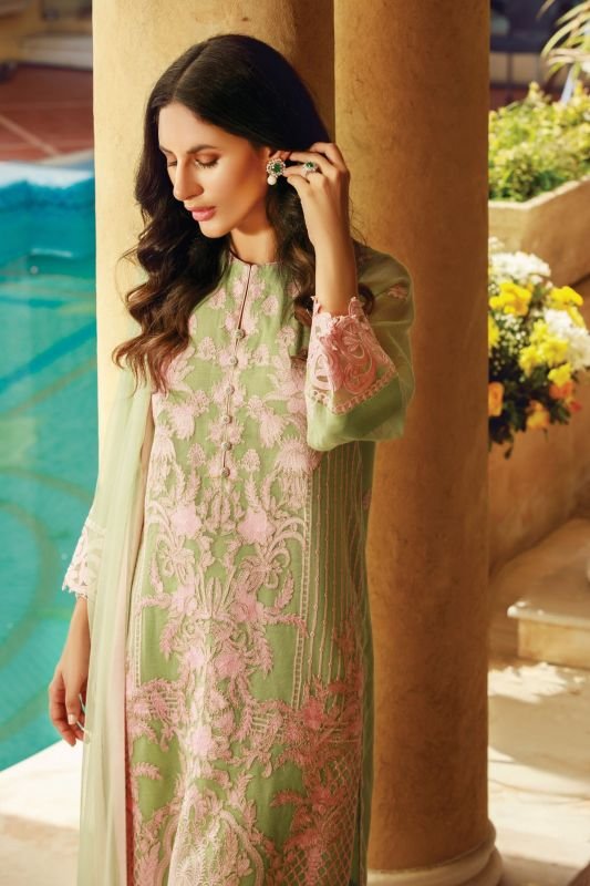 3 Pc Cotton Net Suit