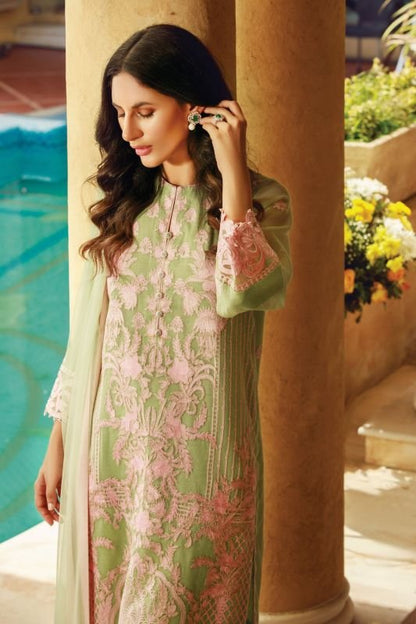 3 Pc Cotton Net Suit