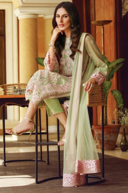 3 Pc Cotton Net Suit