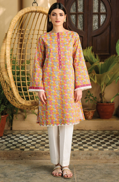 Orient - Unstitched 1 Piece Printed Lawn Shirt