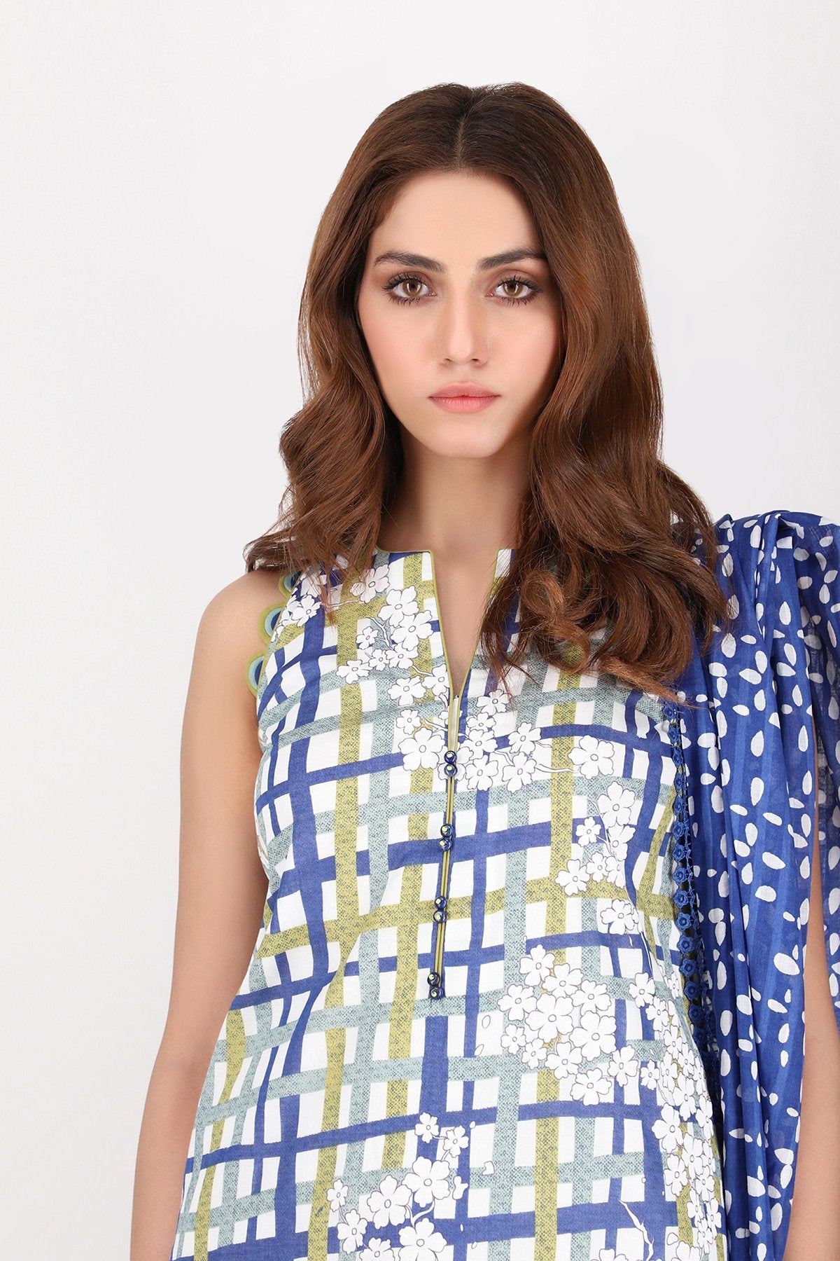 Alkaram - Printed Lawn Shirt