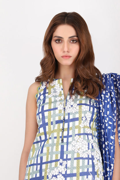 Alkaram - Printed Lawn Shirt
