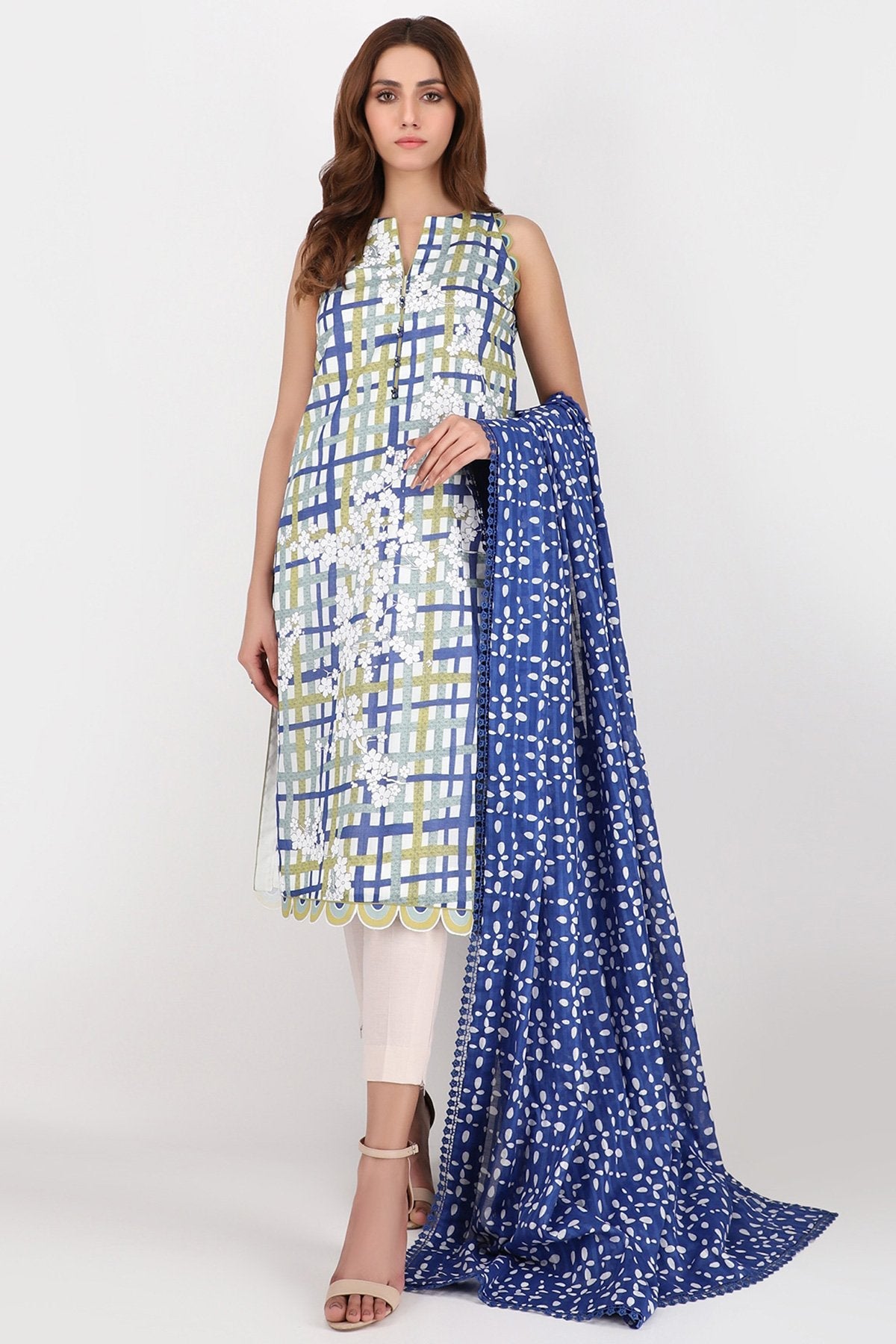 Alkaram - Printed Lawn Shirt