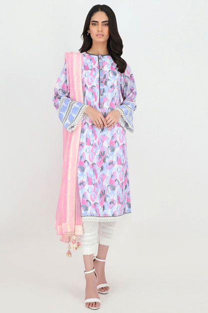 Alkaram - Printed Lawn Shirt