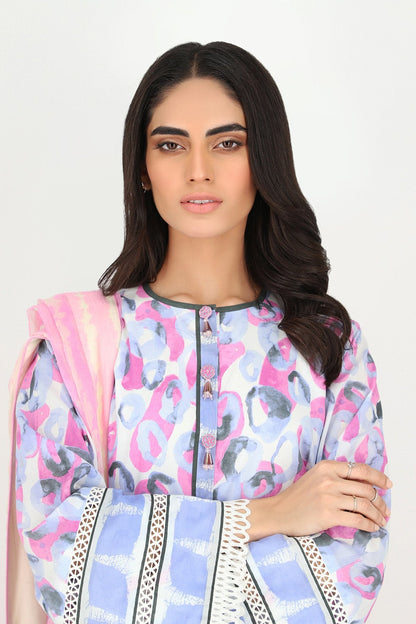 Alkaram - Printed Lawn Shirt