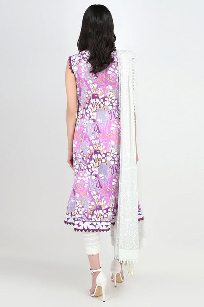 Alkaram - Printed Lawn Shirt