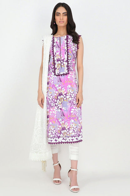 Alkaram - Printed Lawn Shirt