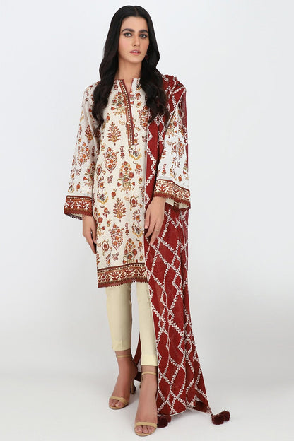 Alkaram - Printed Lawn Shirt