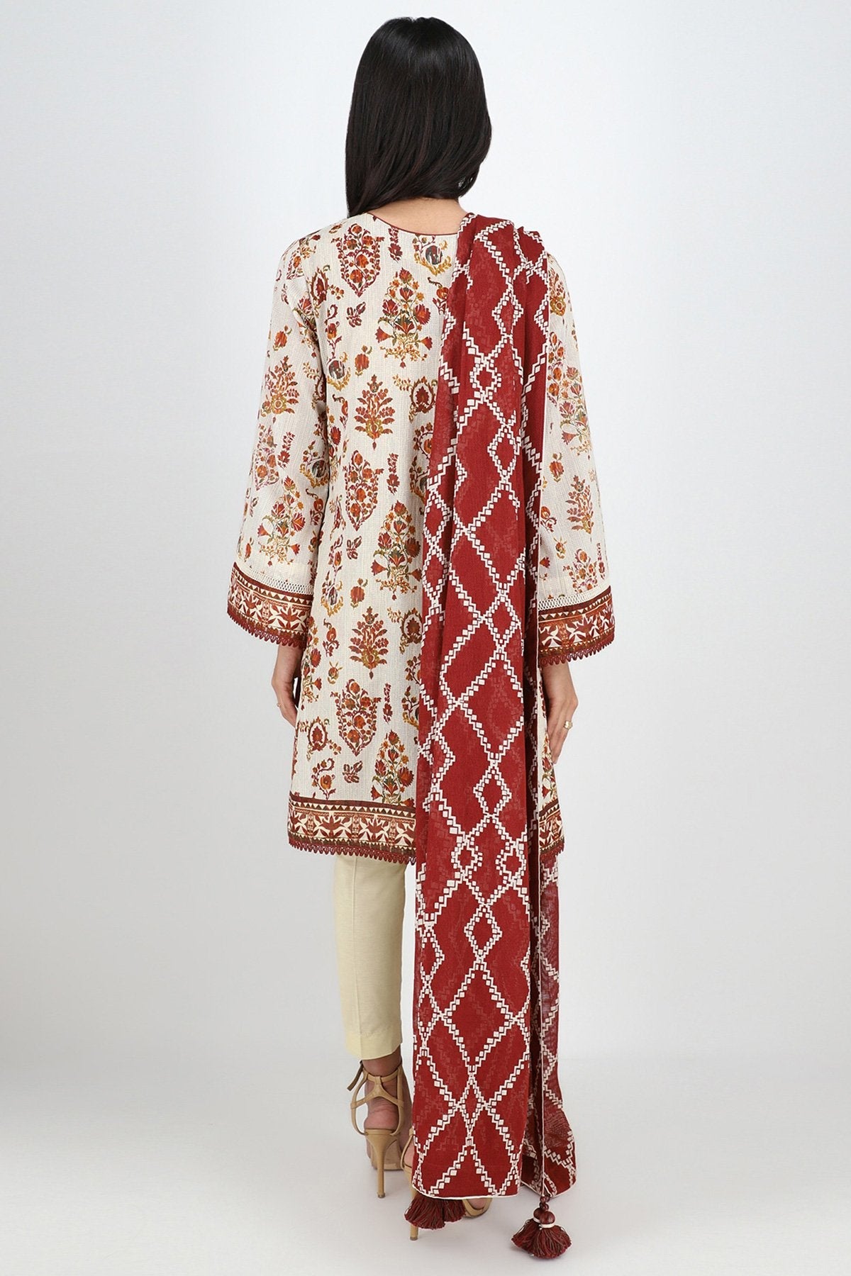 Alkaram - Printed Lawn Shirt