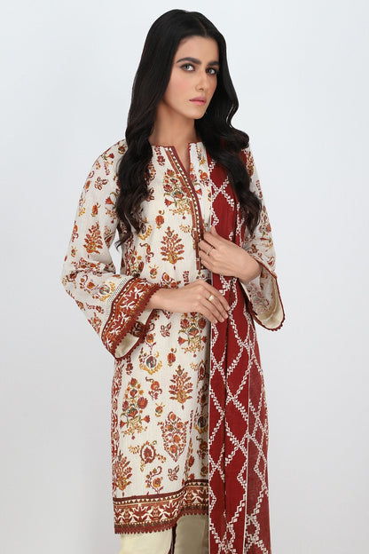 Alkaram - Printed Lawn Shirt
