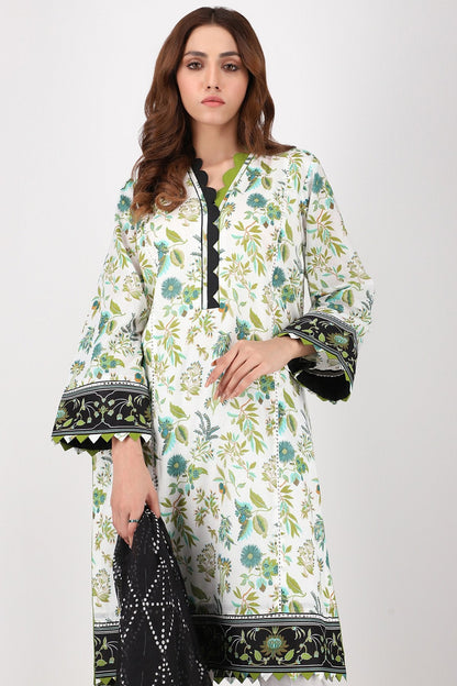 Alkaram - Printed Lawn Shirt