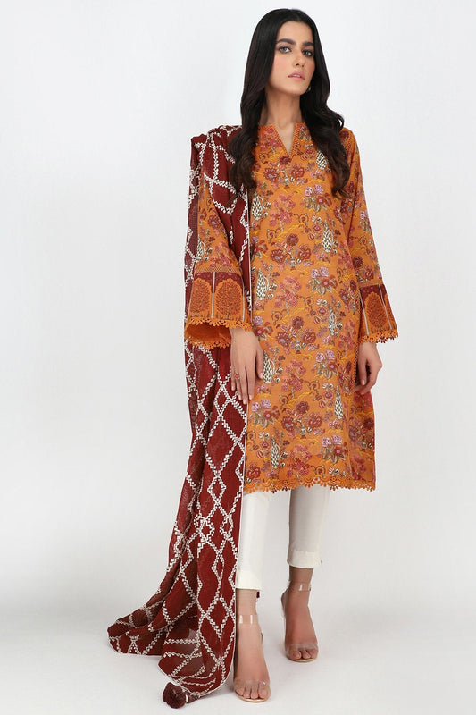 Alkaram - Printed Lawn Shirt