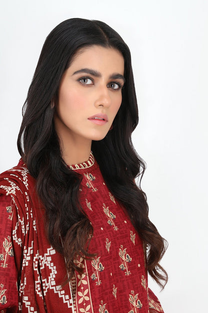Alkaram - Printed Lawn Shirt