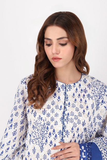 Alkaram - Printed Lawn Shirt