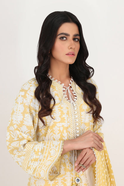 Alkaram - Printed Lawn Shirt