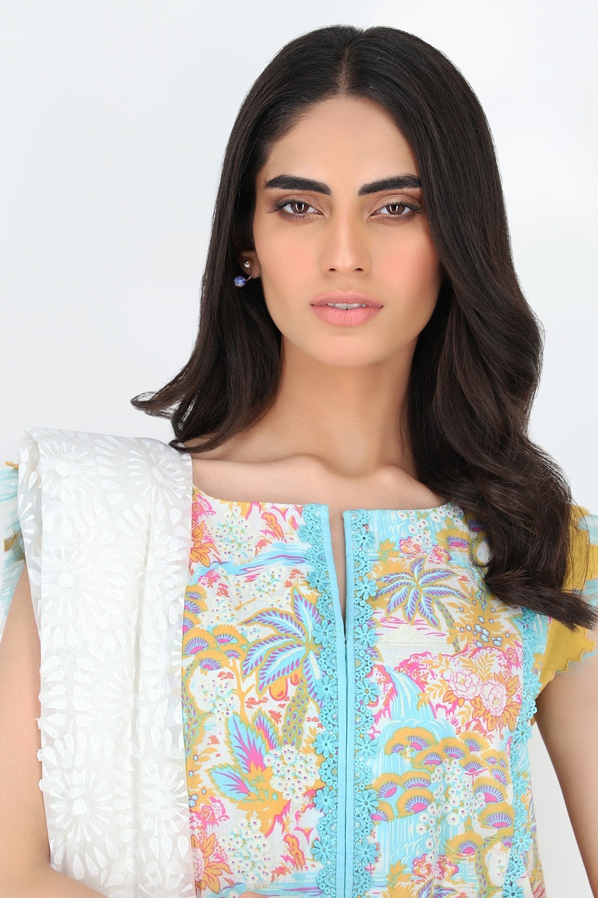 Alkaram - Printed Lawn Shirt