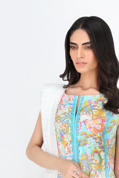 Alkaram - Printed Lawn Shirt