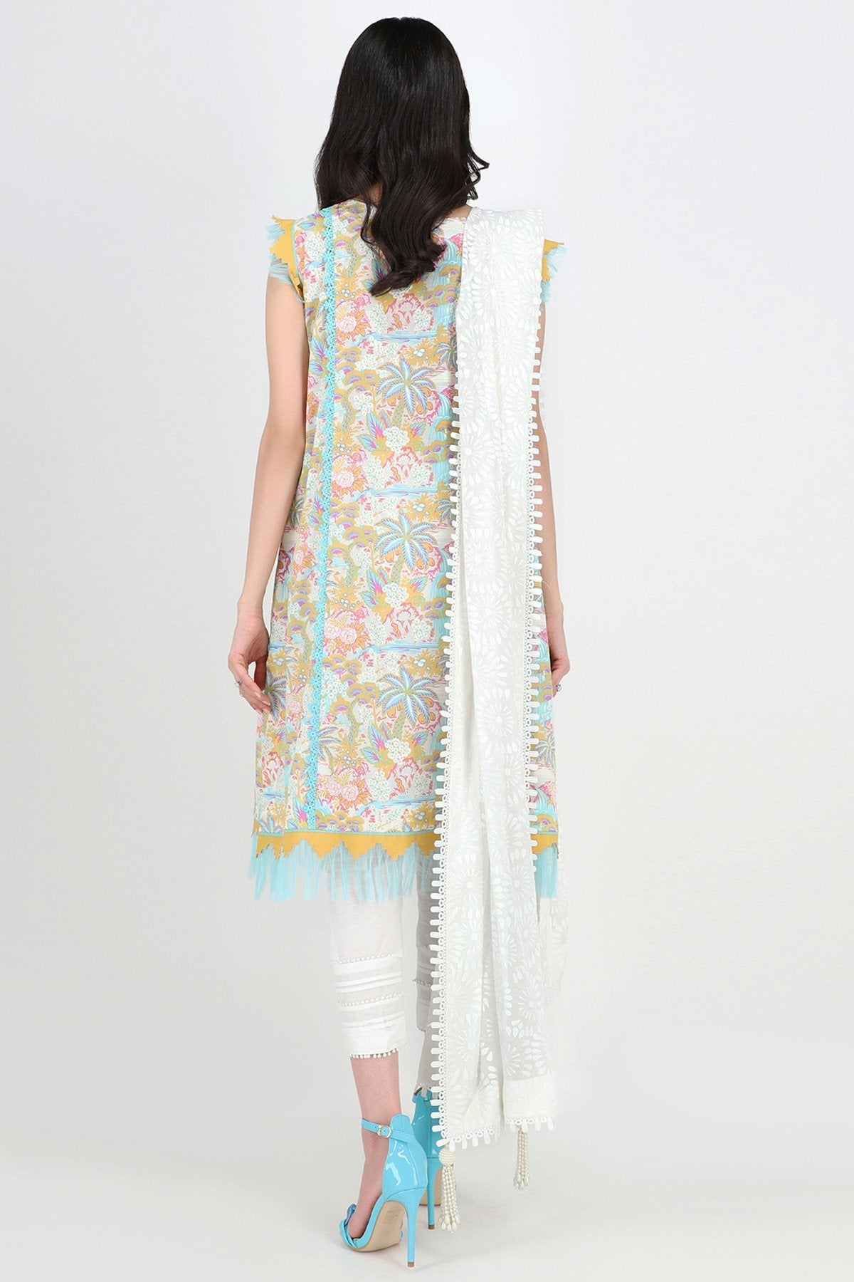 Alkaram - Printed Lawn Shirt