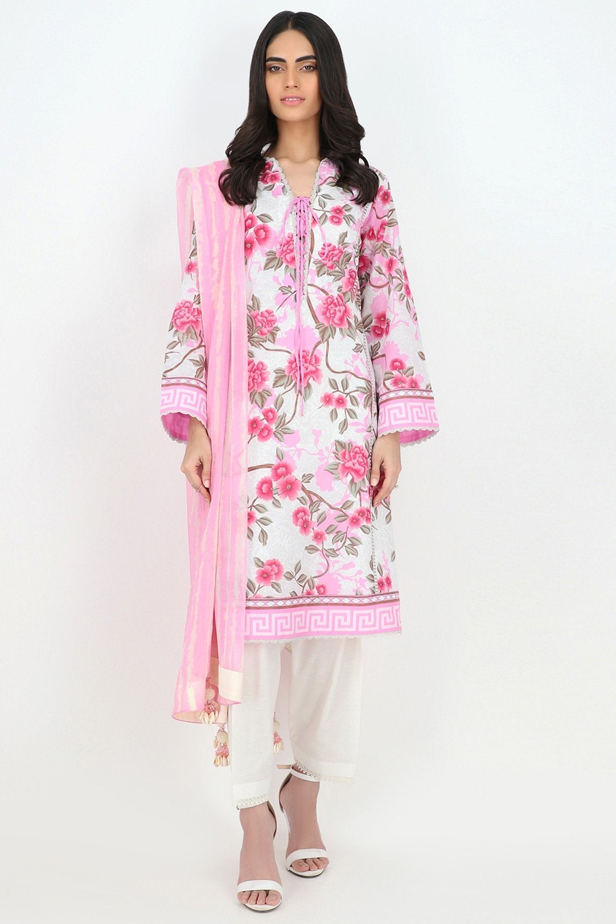 Alkaram - Printed Lawn Shirt